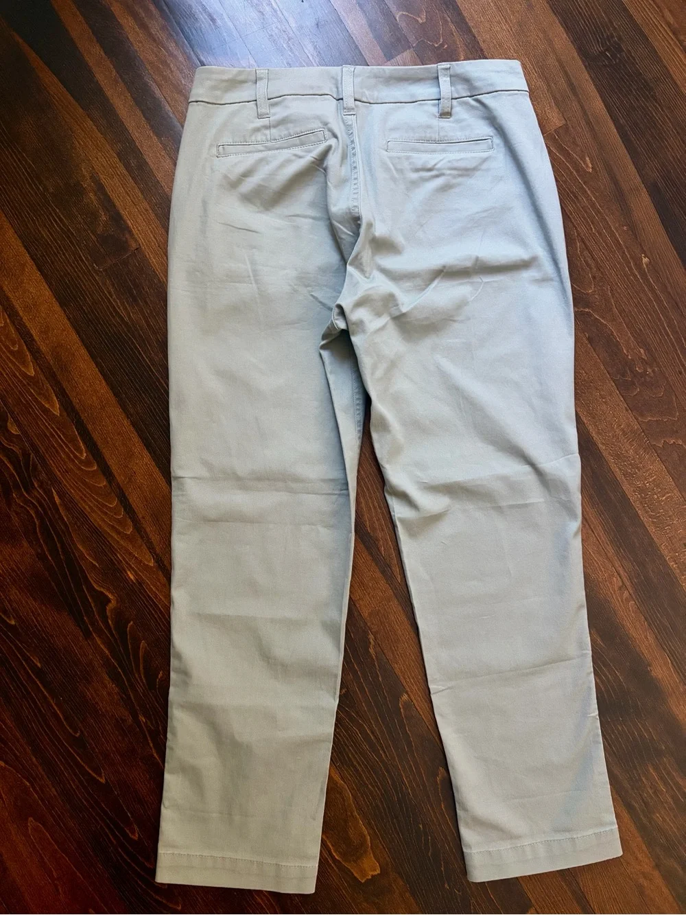 J.Crew Relaxed Cotton Chino Pants in Sage Green